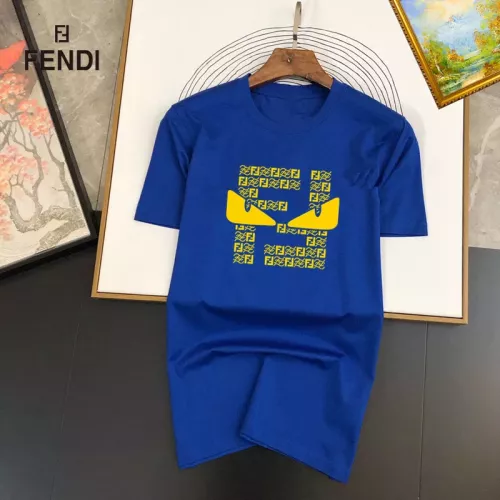 Cheap Fendi T-Shirts Short Sleeved For Unisex #1334546, $$25.00 USD On Fendi T-Shirts
