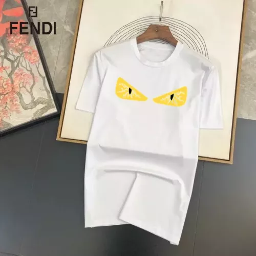 Cheap Fendi T-Shirts Short Sleeved For Unisex #1334567, $$25.00 USD On Fendi T-Shirts