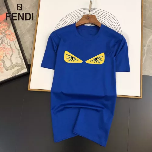 Cheap Fendi T-Shirts Short Sleeved For Unisex #1334569, $$25.00 USD On Fendi T-Shirts