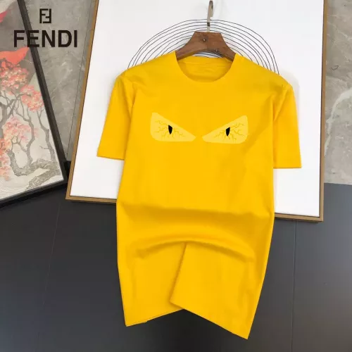 Cheap Fendi T-Shirts Short Sleeved For Unisex #1334572, $$25.00 USD On Fendi T-Shirts