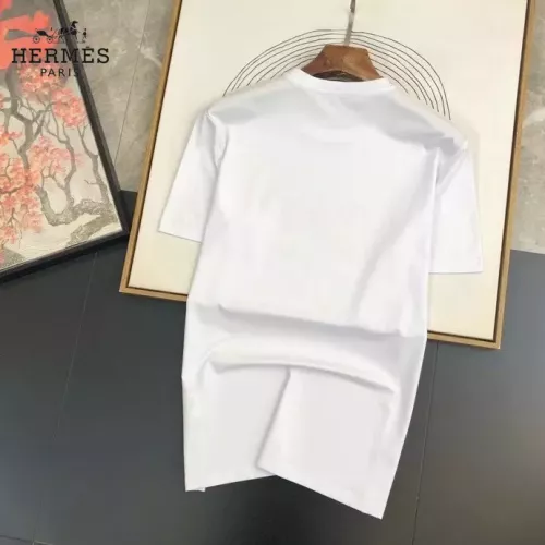Replica Hermes T-Shirts Short Sleeved For Unisex #1334592 $25.00 USD for Wholesale