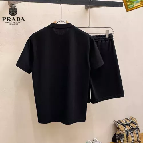 Replica Prada Tracksuits Short Sleeved For Men #1334686 $48.00 USD for Wholesale