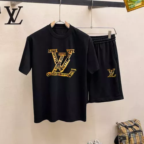 Cheap Louis Vuitton LV Tracksuits Short Sleeved For Men #1334688, $$48.00 USD On Louis Vuitton LV Tracksuits