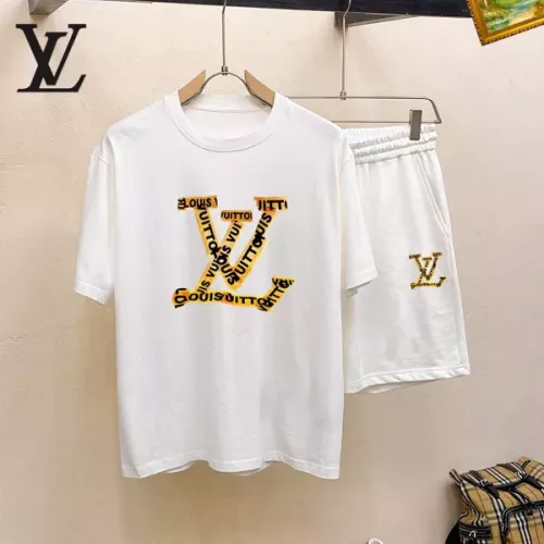 Cheap Louis Vuitton LV Tracksuits Short Sleeved For Men #1334689, $$48.00 USD On Louis Vuitton LV Tracksuits