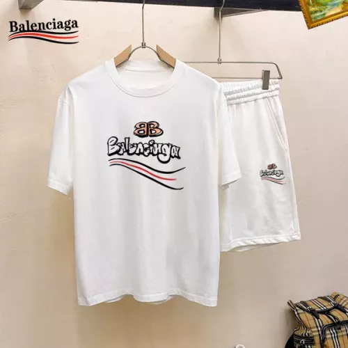 Cheap Balenciaga Fashion Tracksuits Short Sleeved For Men #1334696, $$48.00 USD On Balenciaga Fashion Tracksuits