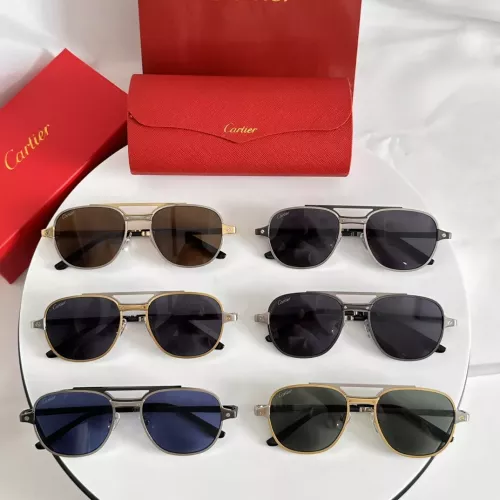 Replica Cartier AAA Quality Sunglassess #1334701 $76.00 USD for Wholesale