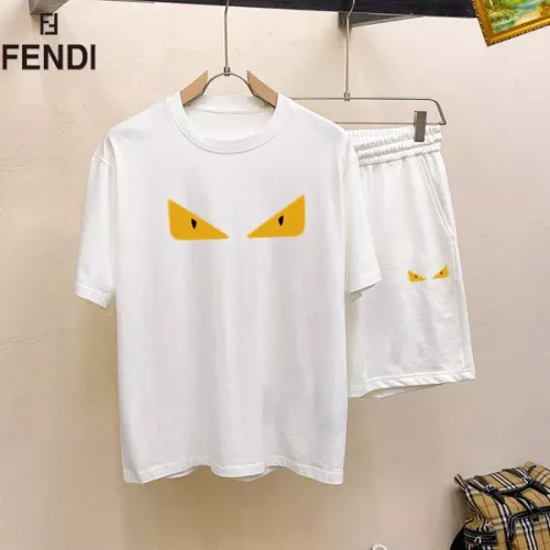 Cheap Fendi Tracksuits Short Sleeved For Men #1334710, $$48.00 USD On Fendi Tracksuits