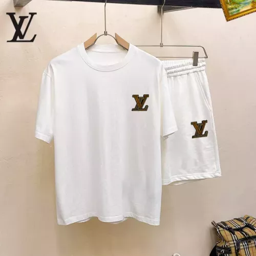 Cheap Louis Vuitton LV Tracksuits Short Sleeved For Men #1334712, $$48.00 USD On Louis Vuitton LV Tracksuits