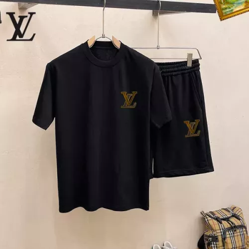 Cheap Louis Vuitton LV Tracksuits Short Sleeved For Men #1334713, $$48.00 USD On Louis Vuitton LV Tracksuits