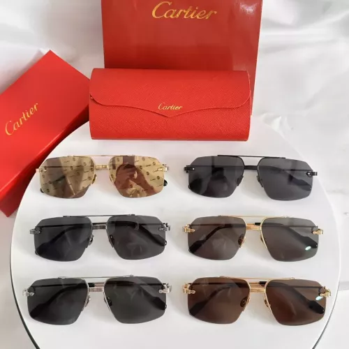Replica Cartier AAA Quality Sunglassess #1334714 $56.00 USD for Wholesale