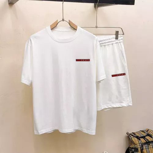 Cheap Prada Tracksuits Short Sleeved For Men #1334726, $$48.00 USD On Prada Tracksuits