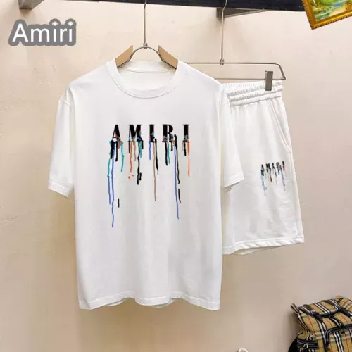 Cheap Amiri Tracksuits Short Sleeved For Men #1334735, $$48.00 USD On Amiri Tracksuits