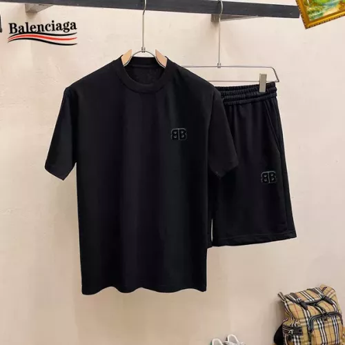 Cheap Balenciaga Fashion Tracksuits Short Sleeved For Men #1334739, $$48.00 USD On Balenciaga Fashion Tracksuits