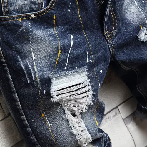 Replica Hermes Jeans For Men #1334790 $40.00 USD for Wholesale