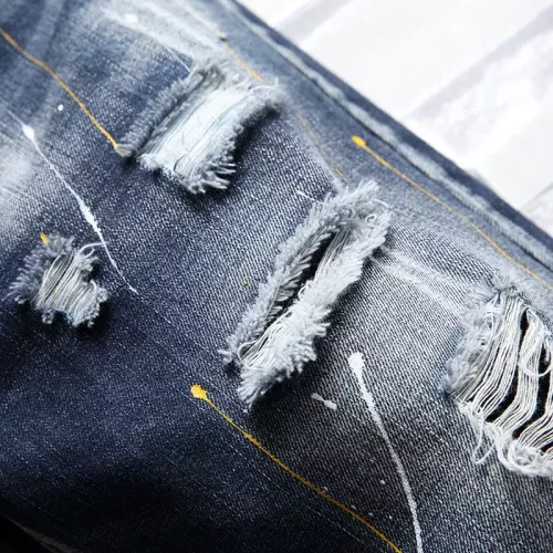 Replica Hermes Jeans For Men #1334790 $40.00 USD for Wholesale