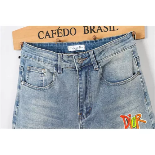 Replica Christian Dior Jeans For Men #1334799 $48.00 USD for Wholesale
