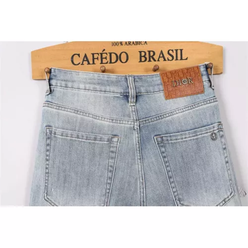 Replica Christian Dior Jeans For Men #1334803 $48.00 USD for Wholesale