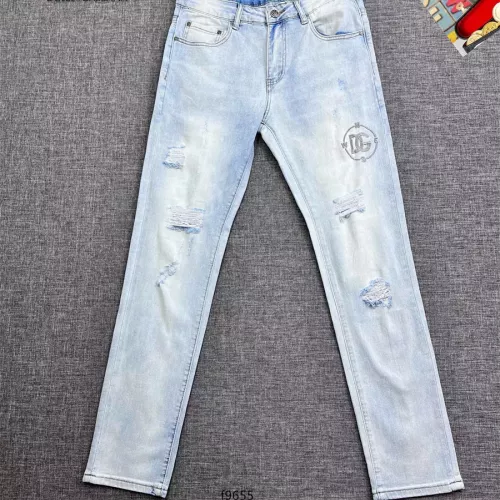 Replica Dolce & Gabbana D&G Jeans For Men #1334818 $48.00 USD for Wholesale