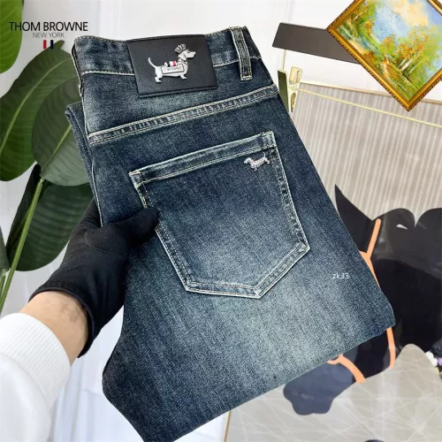 Cheap Thom Browne TB Jeans For Men #1334829, $$48.00 USD On Thom Browne TB Jeans