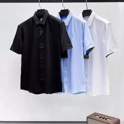 Replica Burberry Shirts Short Sleeved For Men #1334841 $40.00 USD for Wholesale