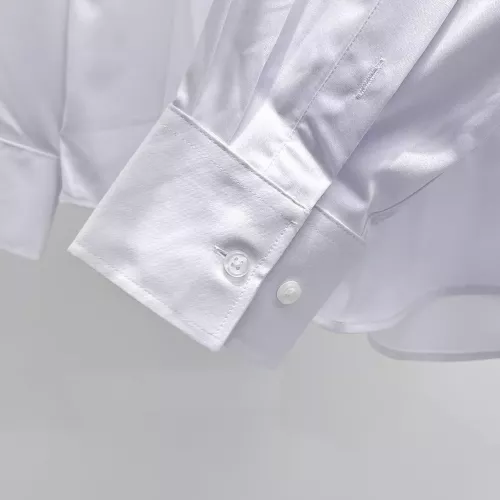Replica Hermes Shirts Long Sleeved For Men #1334846 $42.00 USD for Wholesale