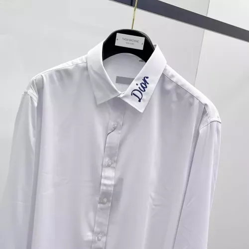 Replica Christian Dior Shirts Long Sleeved For Men #1334850 $42.00 USD for Wholesale