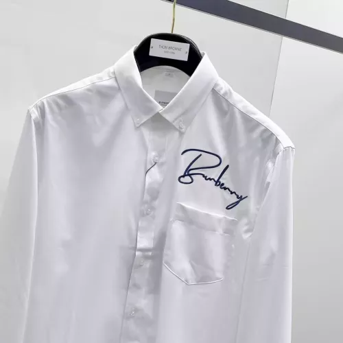 Replica Burberry Shirts Long Sleeved For Men #1334852 $45.00 USD for Wholesale