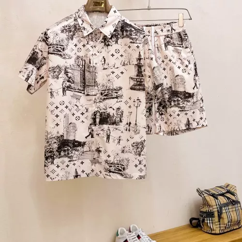 Cheap Louis Vuitton LV Tracksuits Short Sleeved For Men #1334906, $$64.00 USD On Louis Vuitton LV Tracksuits