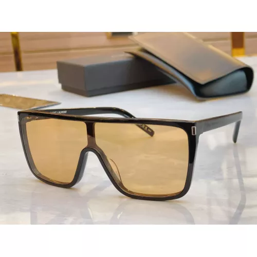 Cheap Yves Saint Laurent YSL AAA Quality Sunglasses #1334937, $$60.00 USD On Yves Saint Laurent YSL AAA Quality Sunglasses