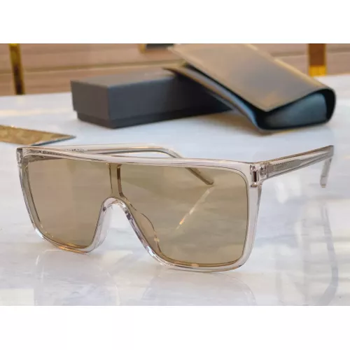 Cheap Yves Saint Laurent YSL AAA Quality Sunglasses #1334938, $$60.00 USD On Yves Saint Laurent YSL AAA Quality Sunglasses