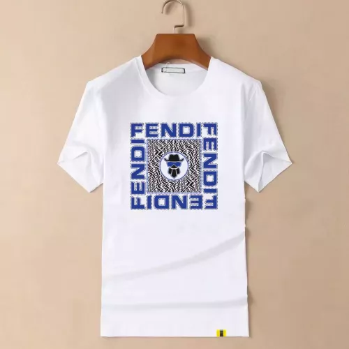 Cheap Fendi T-Shirts Short Sleeved For Men #1334959, $$40.00 USD On Fendi T-Shirts