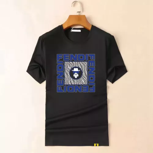 Cheap Fendi T-Shirts Short Sleeved For Men #1334961, $$40.00 USD On Fendi T-Shirts