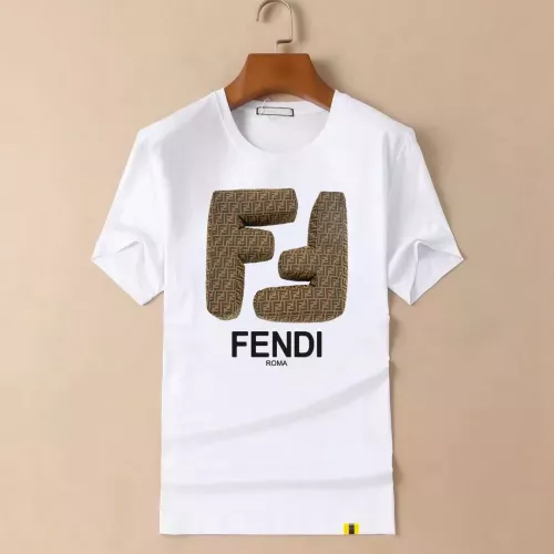 Cheap Fendi T-Shirts Short Sleeved For Men #1334995, $$40.00 USD On Fendi T-Shirts