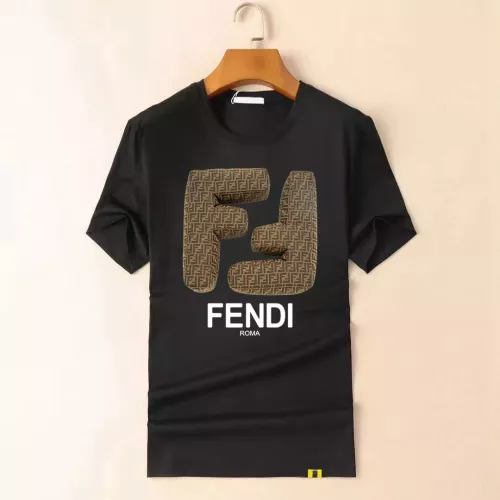 Cheap Fendi T-Shirts Short Sleeved For Men #1334996, $$40.00 USD On Fendi T-Shirts
