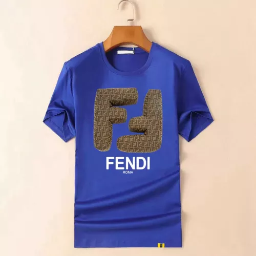 Cheap Fendi T-Shirts Short Sleeved For Men #1334997, $$40.00 USD On Fendi T-Shirts