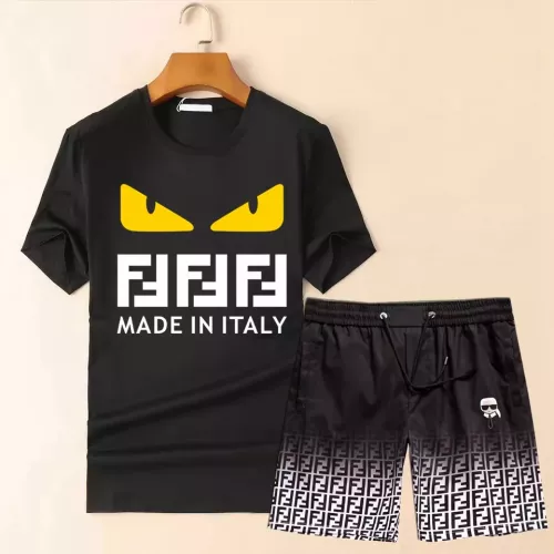 Cheap Fendi Tracksuits Short Sleeved For Men #1335099, $$68.00 USD On Fendi Tracksuits