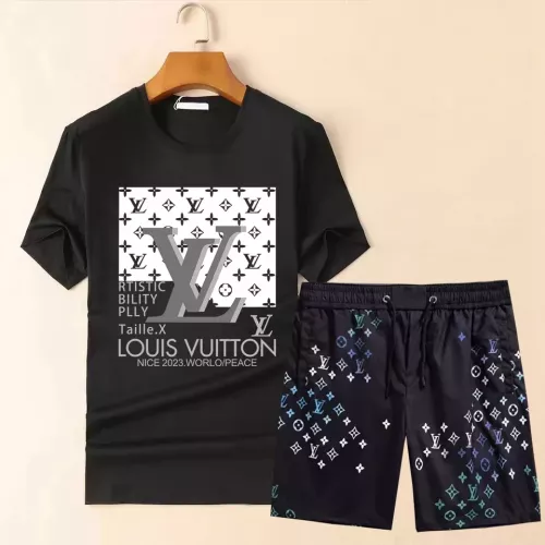Cheap Louis Vuitton LV Tracksuits Short Sleeved For Men #1335100, $$68.00 USD On Louis Vuitton LV Tracksuits
