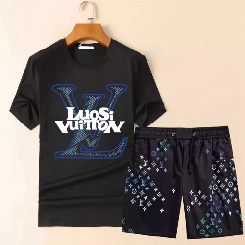Cheap Louis Vuitton LV Tracksuits Short Sleeved For Men #1335112, $$68.00 USD On Louis Vuitton LV Tracksuits