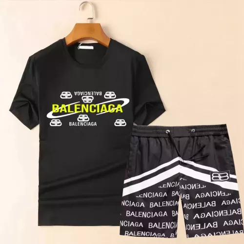 Cheap Balenciaga Fashion Tracksuits Short Sleeved For Men #1335113, $$68.00 USD On Balenciaga Fashion Tracksuits