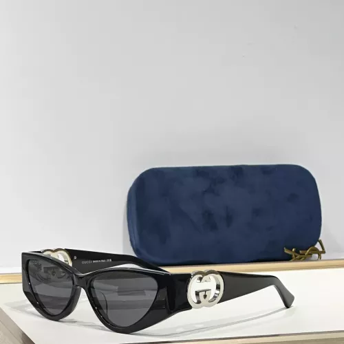 Cheap Gucci AAA Quality Sunglasses #1335119, $$64.00 USD On Gucci AAA Quality Sunglasses