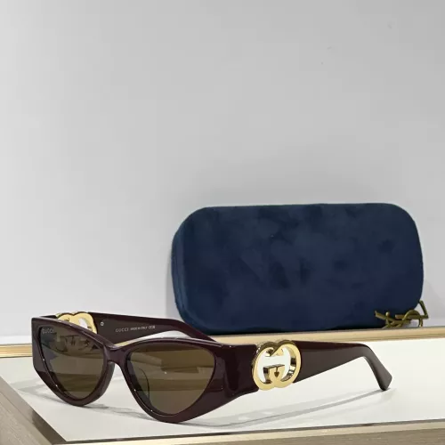 Cheap Gucci AAA Quality Sunglasses #1335124, $$64.00 USD On Gucci AAA Quality Sunglasses