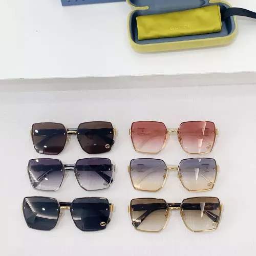 Replica Gucci AAA Quality Sunglasses #1335131 $60.00 USD for Wholesale