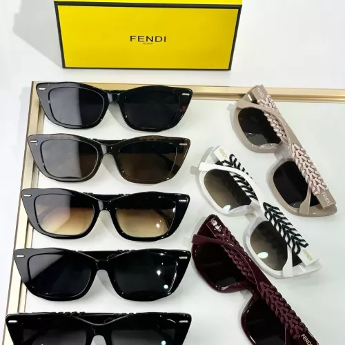 Replica Fendi AAA Quality Sunglasses #1335136 $64.00 USD for Wholesale