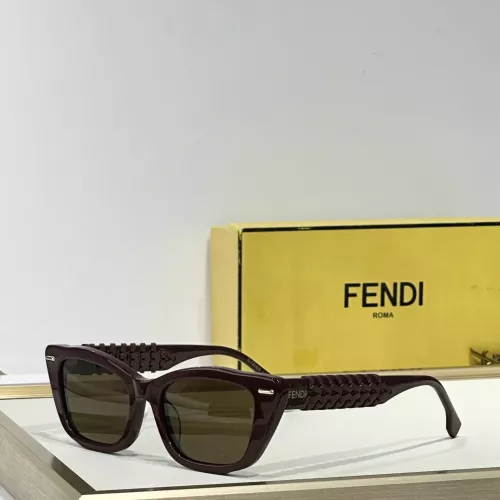 Cheap Fendi AAA Quality Sunglasses #1335141, $$64.00 USD On Fendi AAA Quality Sunglasses