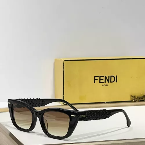 Cheap Fendi AAA Quality Sunglasses #1335142, $$64.00 USD On Fendi AAA Quality Sunglasses