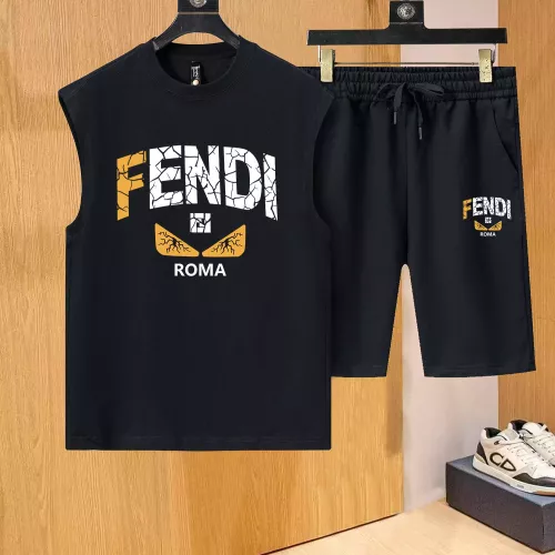 Cheap Fendi Tracksuits Sleeveless For Men #1335145, $$52.00 USD On Fendi Tracksuits