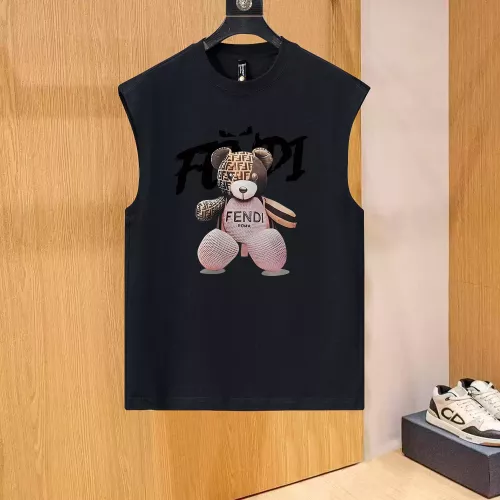 Replica Fendi Tracksuits Sleeveless For Men #1335147 $52.00 USD for Wholesale