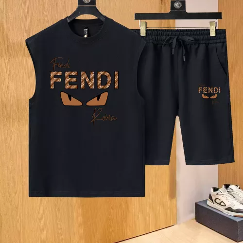 Cheap Fendi Tracksuits Sleeveless For Men #1335148, $$52.00 USD On Fendi Tracksuits