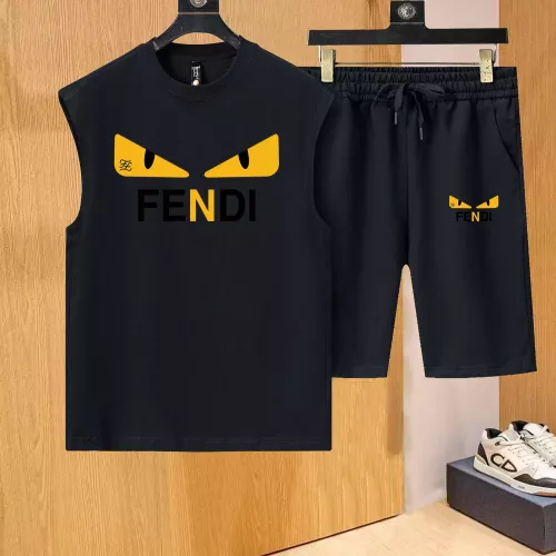 Cheap Fendi Tracksuits Sleeveless For Men #1335154, $$52.00 USD On Fendi Tracksuits