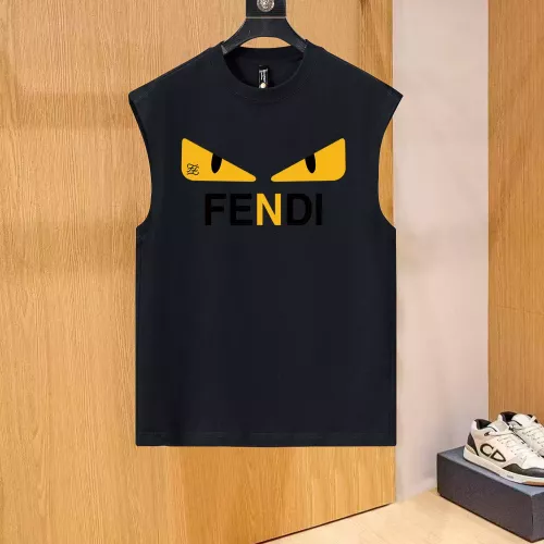 Replica Fendi Tracksuits Sleeveless For Men #1335154 $52.00 USD for Wholesale